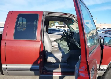 1998 Chevrolet K1500 Fleetside из США, поврежденный, VIN 2GCEK19R6W1126478